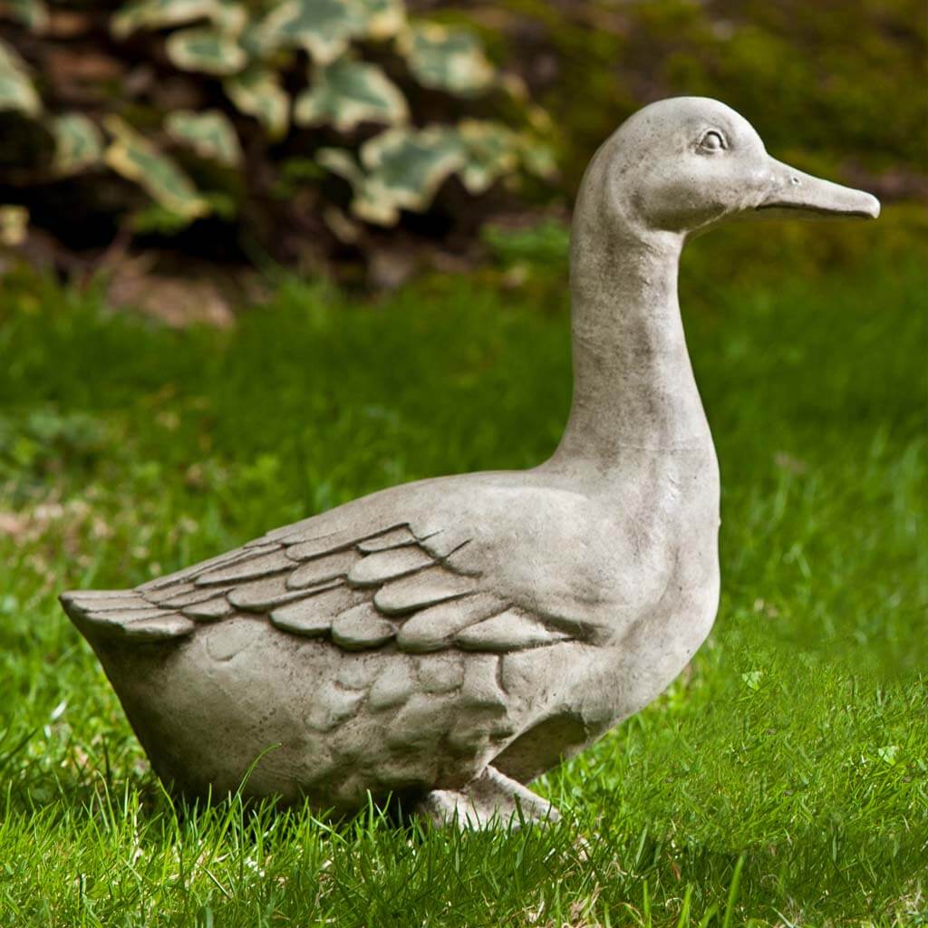 Campania International Quackers Goose Garden Statue