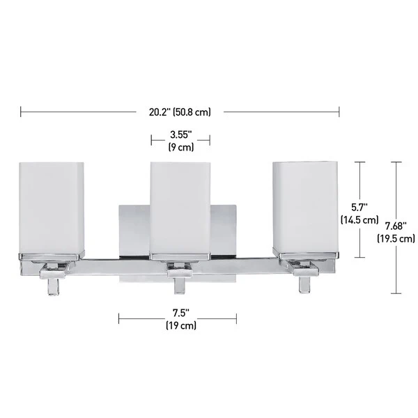 Porch and Den Ashford Chrome All-in-one 5-piece Bath Set - 7.13