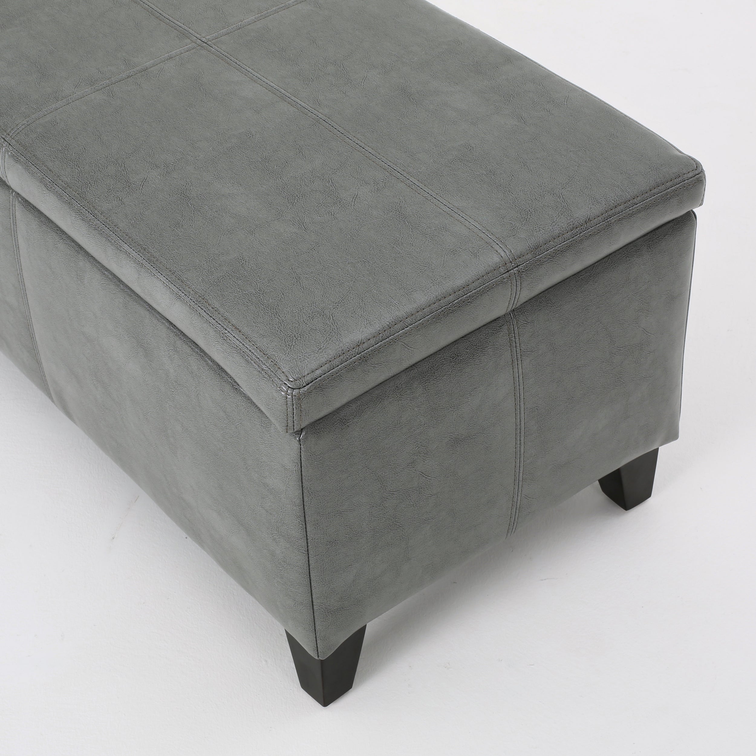 Rupert Upholstered Storage Ottoman Bench