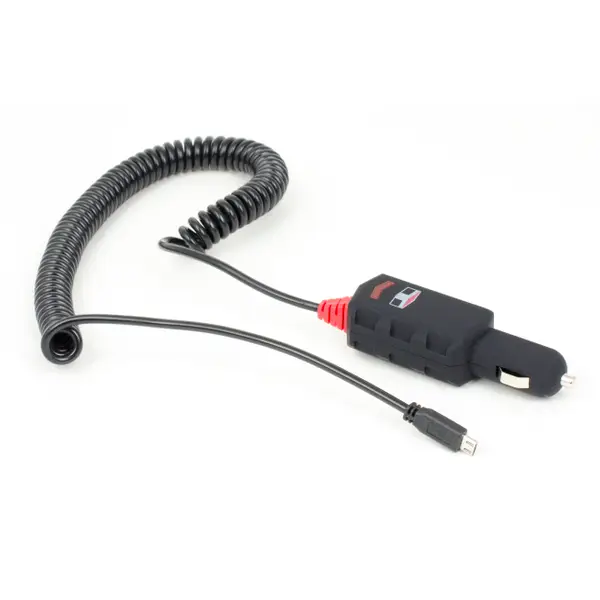 Tuff Tech Coil Cord Micro and USB Port Charger