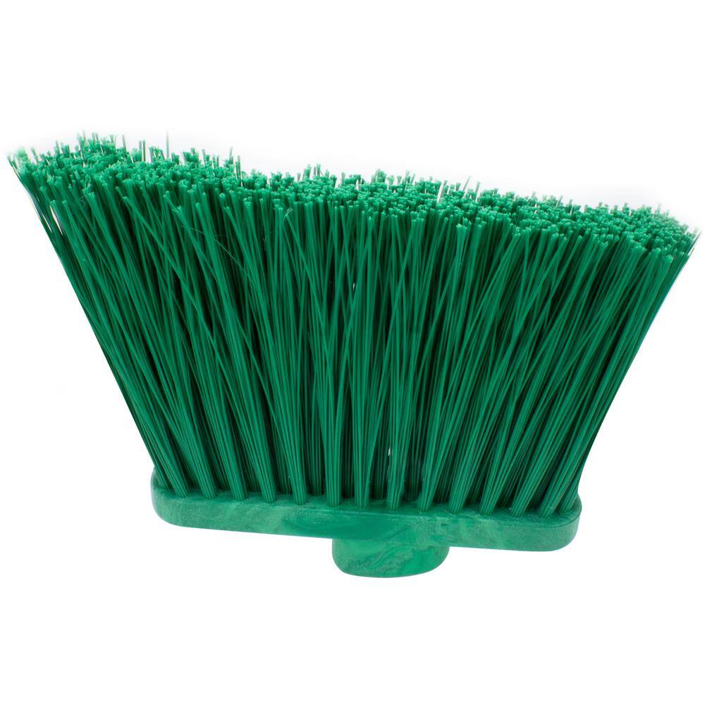 CFS Brands Sparta 12 in. Green Polypropylene Unflagged Upright Broom Head (12-Pack) 36868EC09