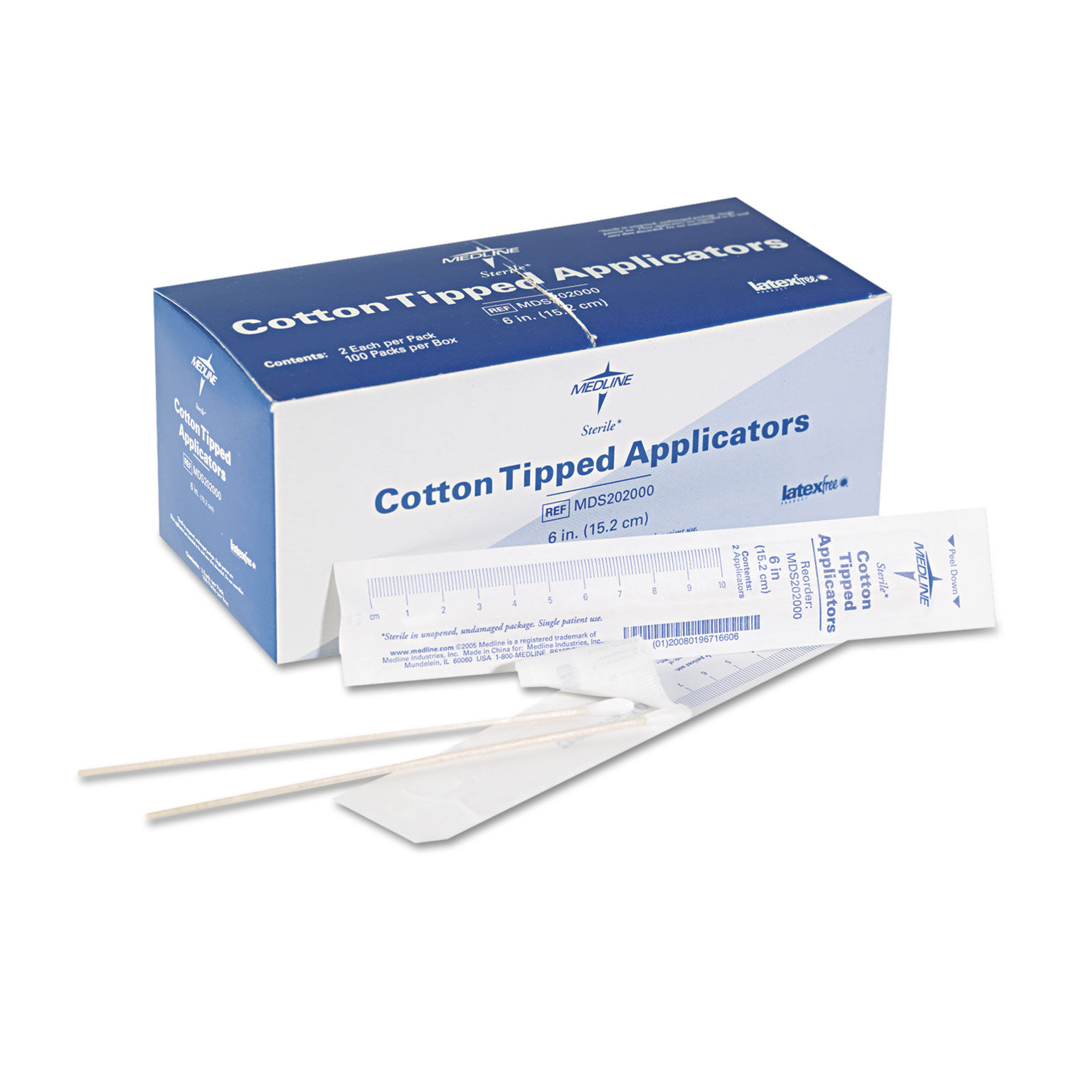 Cotton-Tipped Applicators by Medline MIIMDS202000