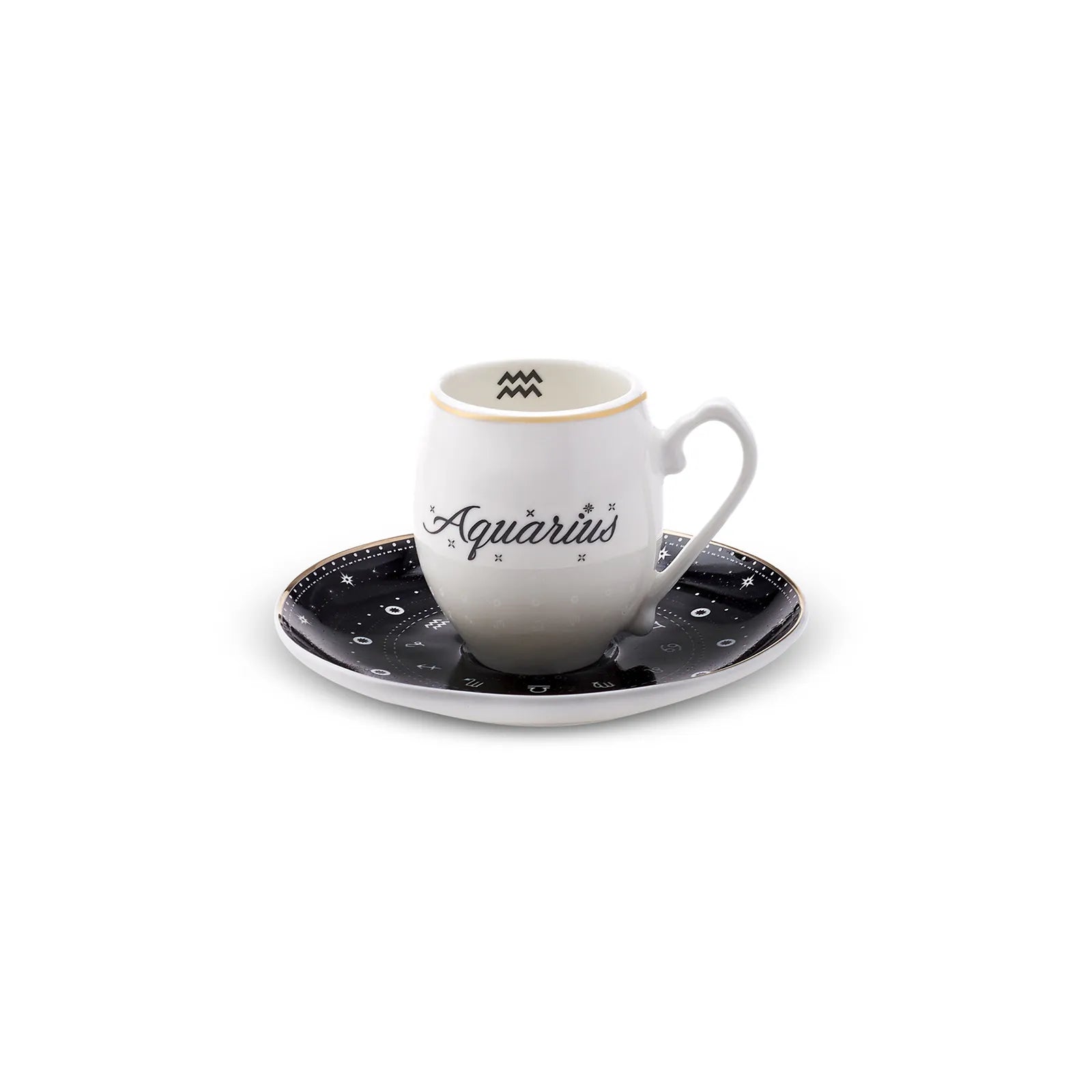 Karaca Aquarius Sign Coffee Cup 90 Ml 153.03.06.6898