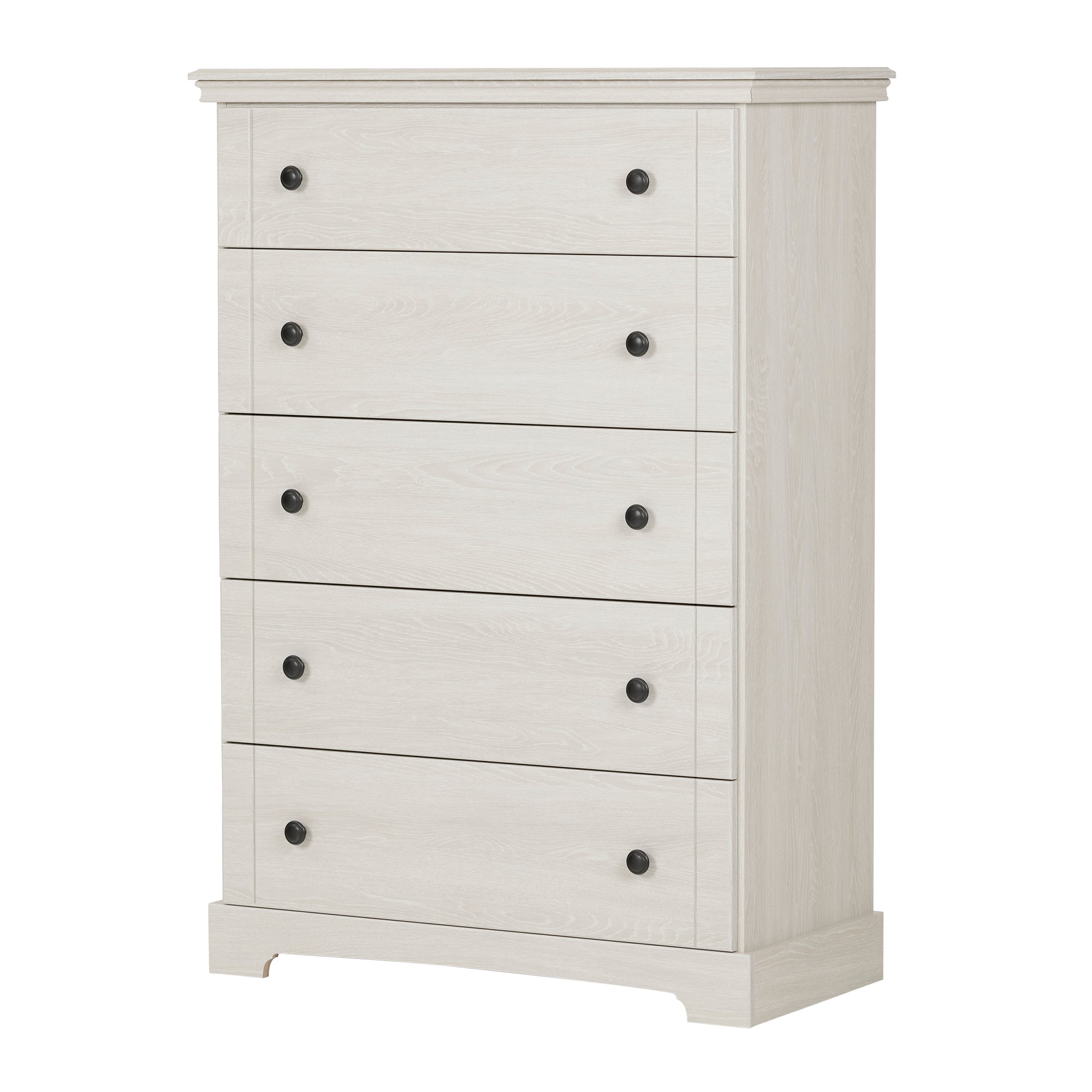 South Shore Lilak 5-Drawer Chest, Winter Oak