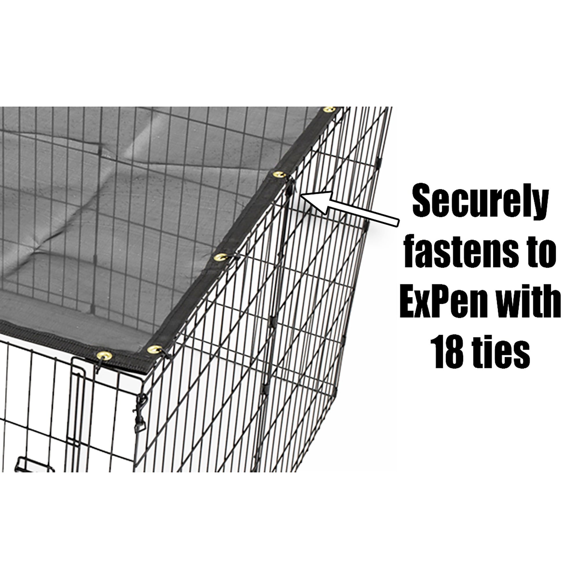 Midwest Exercise Pen Sunscreen Top for Dogs