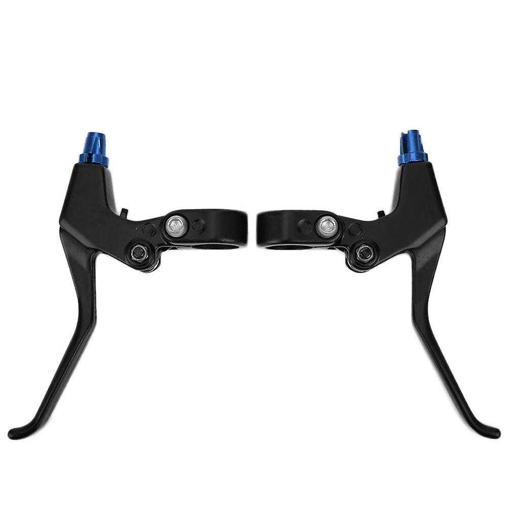 Meroca Aluminium Alloy Mountain Bike Folding Bicycle Extend Brake Lever Cycling Accessory Bleu Noir