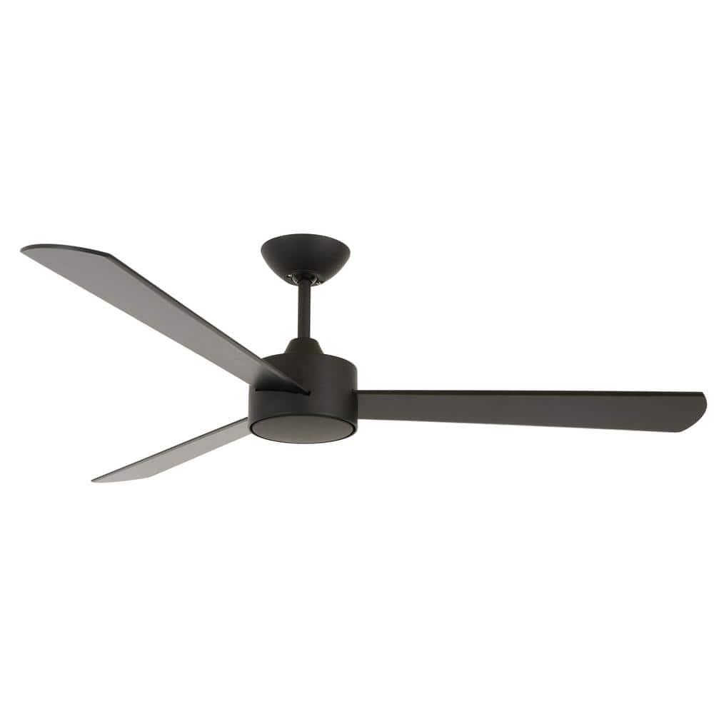 Lucci Air Climate III 52 in Black DC Ceiling Fan