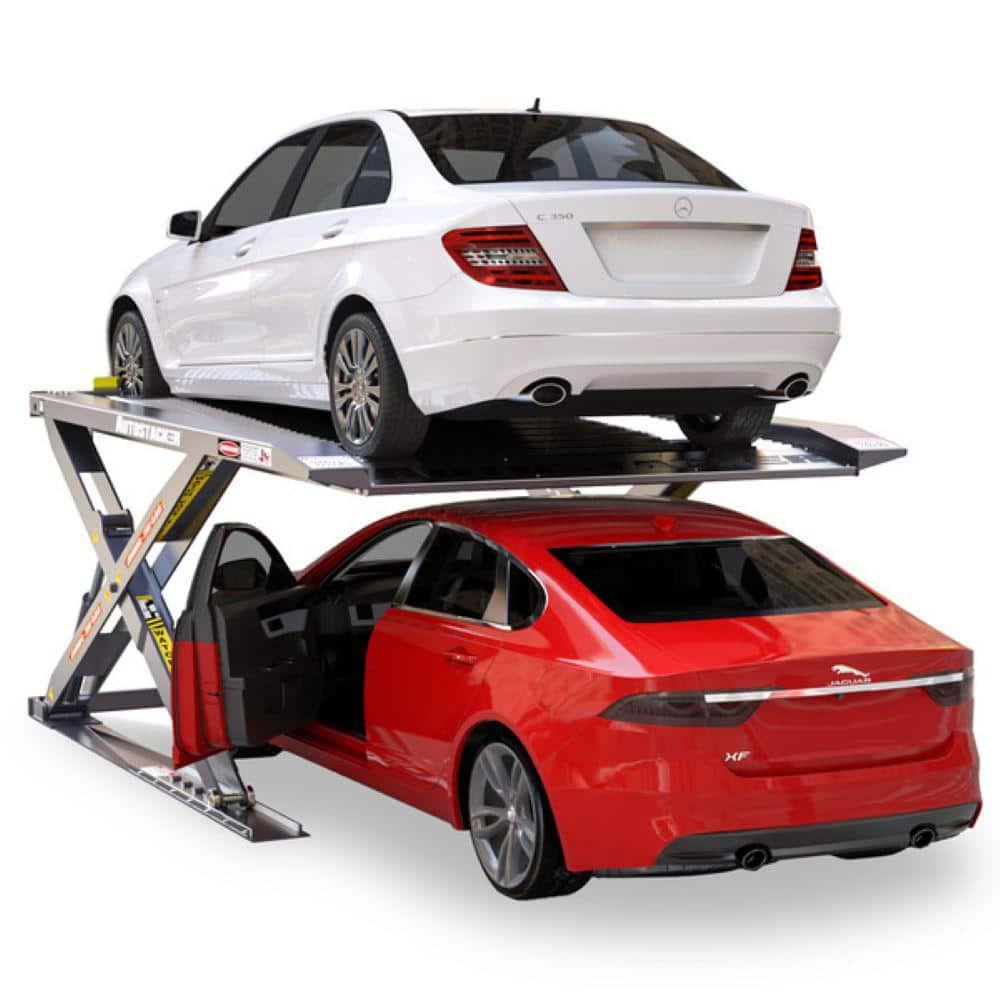 AUTOSTACKER 8.5 ft. Hydraulic Platform Parking Scissor Car Lift with 6000 lbs. Capacity 5175274