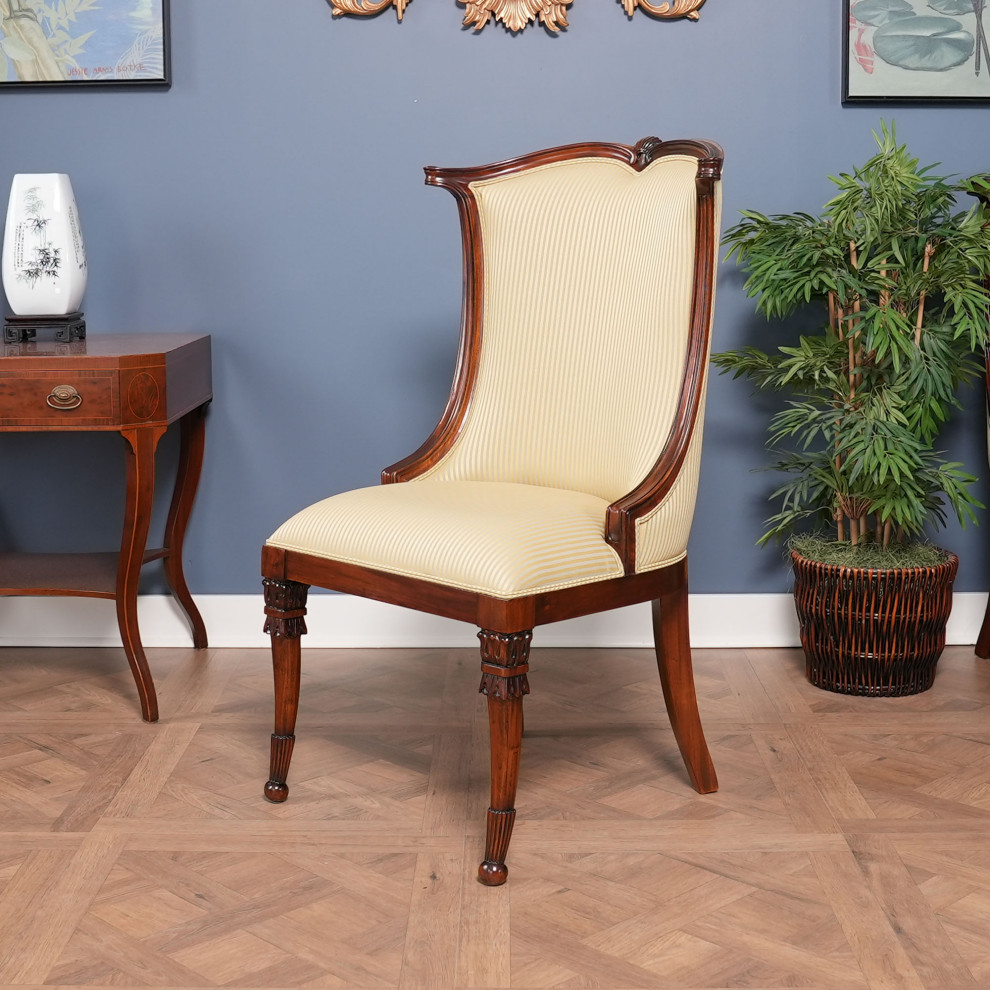 Americana Upholstered Side Chair   Victorian   Dining Chairs   by Niagara Furniture  Houzz