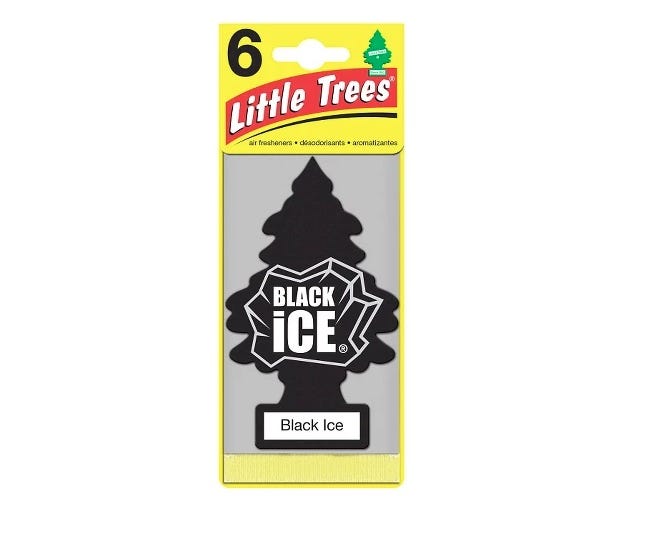 Little Tree Black Ice 6 Pak