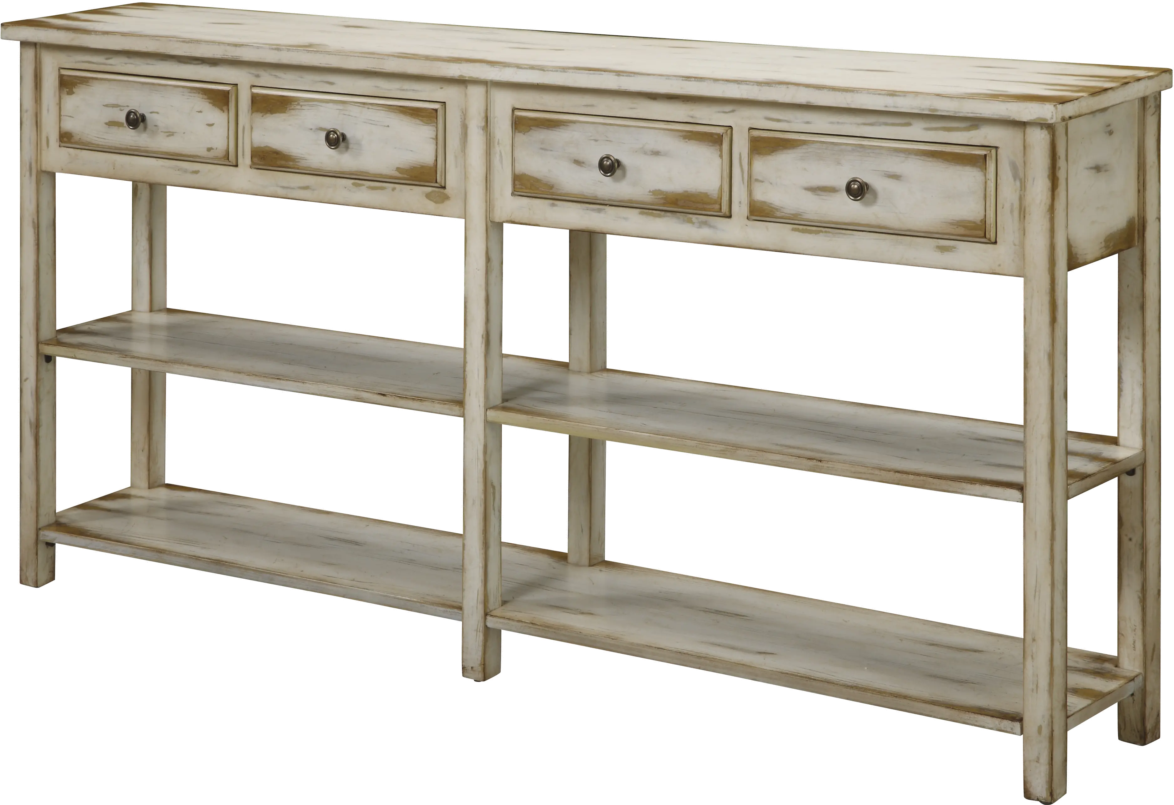 Ada Four Drawer Console Table