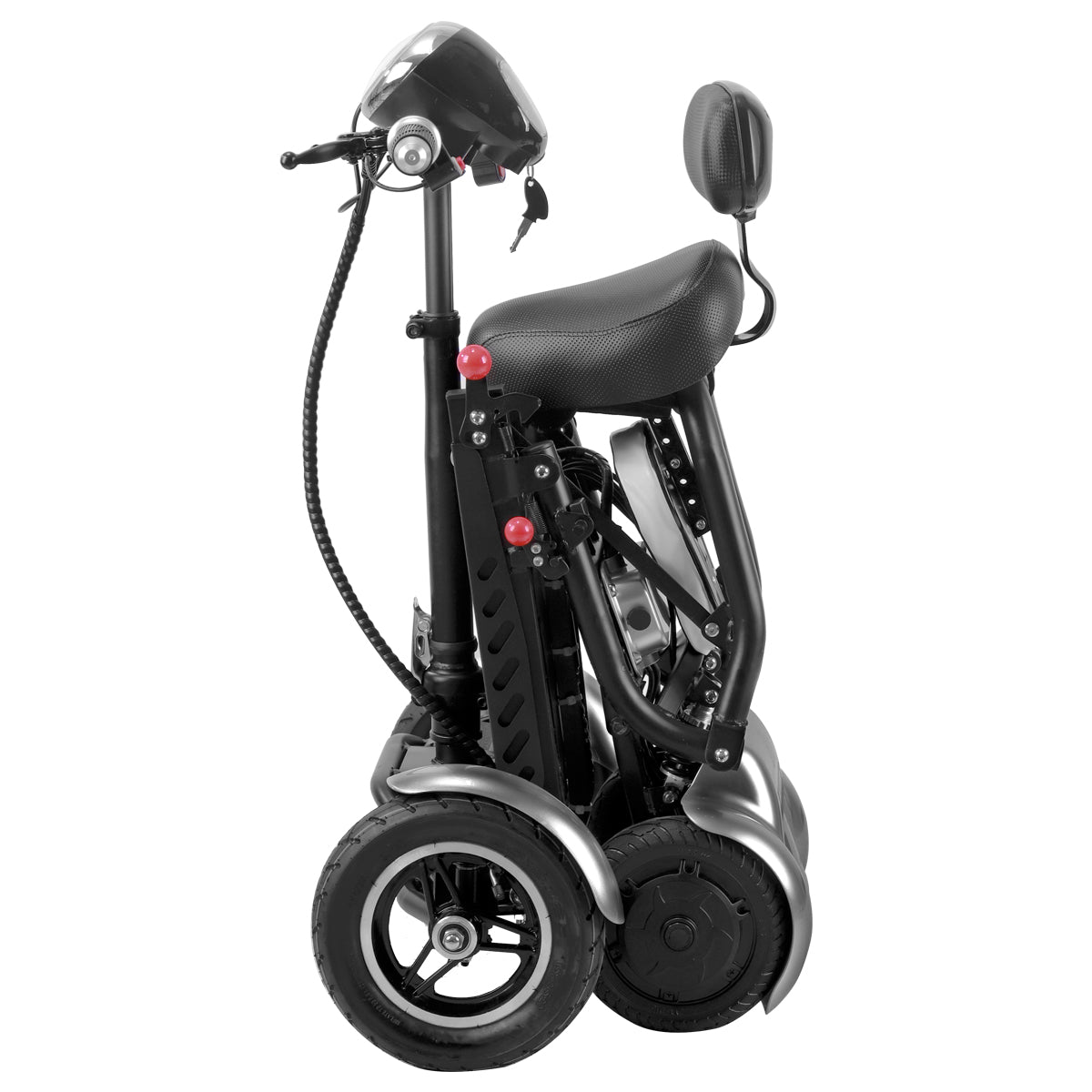 Electric Mobility Scooter Cruiser City Hopper 3 Wheel 4 Wheel Scooter Medical ( SILVER )