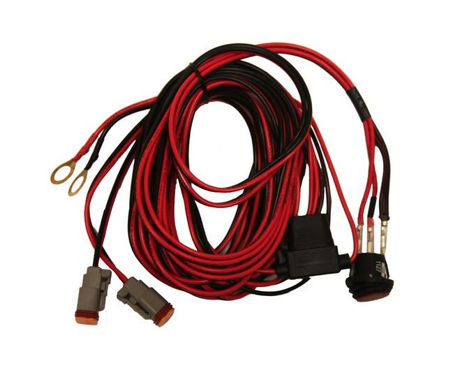 Rigid Industries Wire Harness for Pair of Dually Lights - 40195