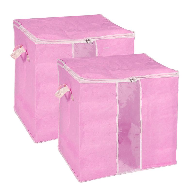 Clothes Storage Bags Foldable Closet Organizers With Handle， 2pcs