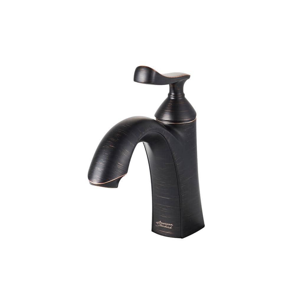 American Standard Chatfield Single Hole SingleHandle Bathroom Faucet in Legacy Bronze