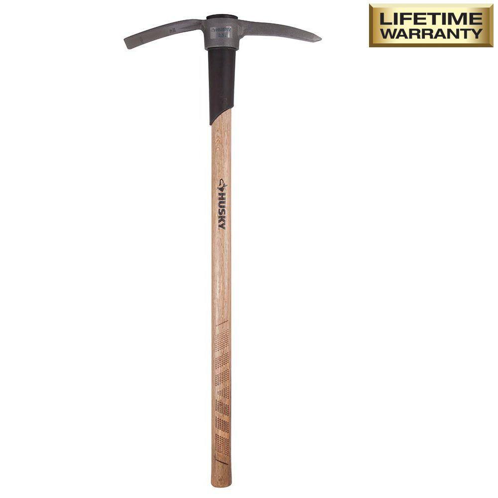 Husky 2.5 lb. Pick Mattock with 36 in. Hardwood Handle 34212