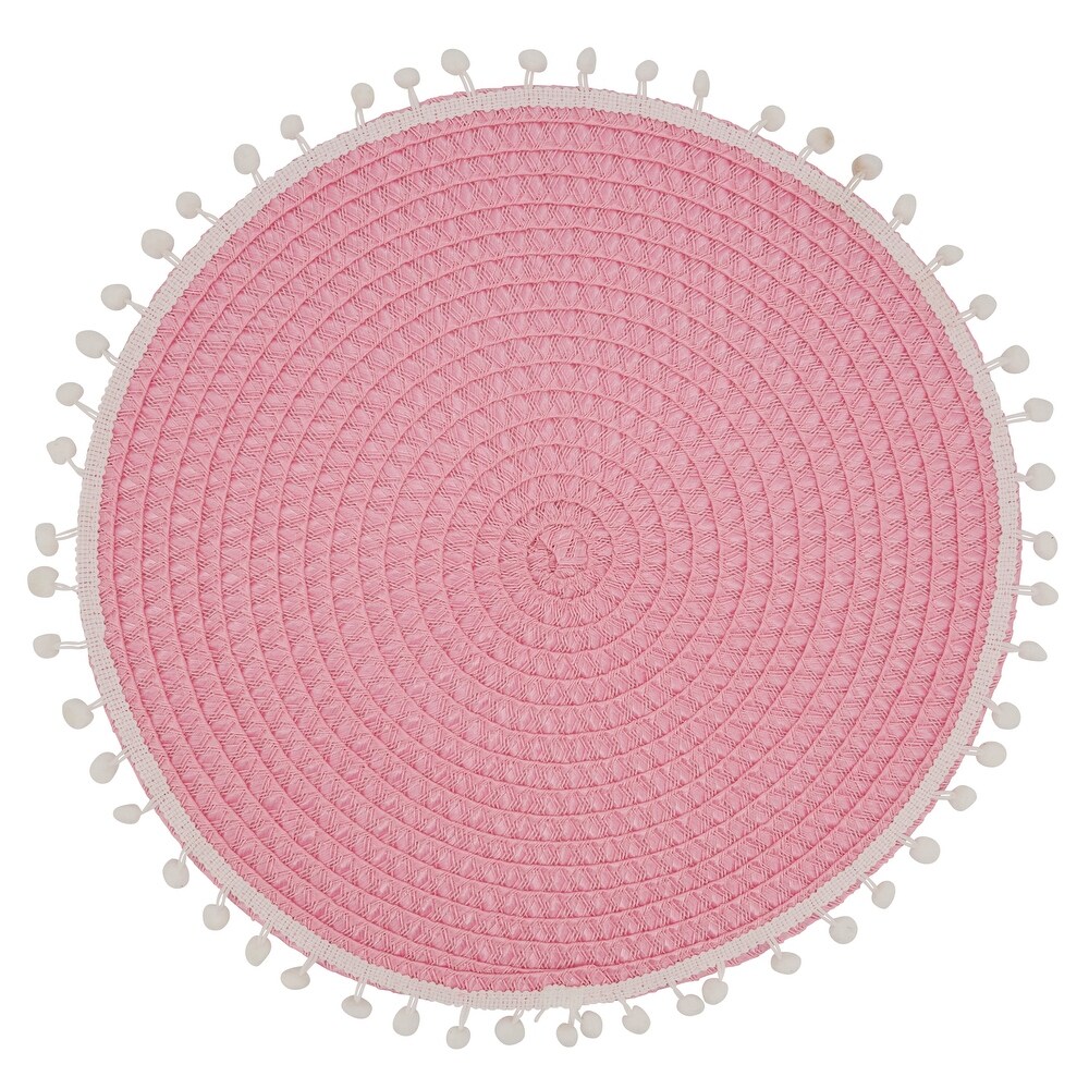 Pom Pom Design Placemats (Set of 4)