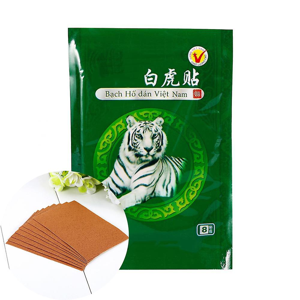 8pcs Tiger Balm Plaster Cream Pain Relief Patch Body Joint Massager Tool