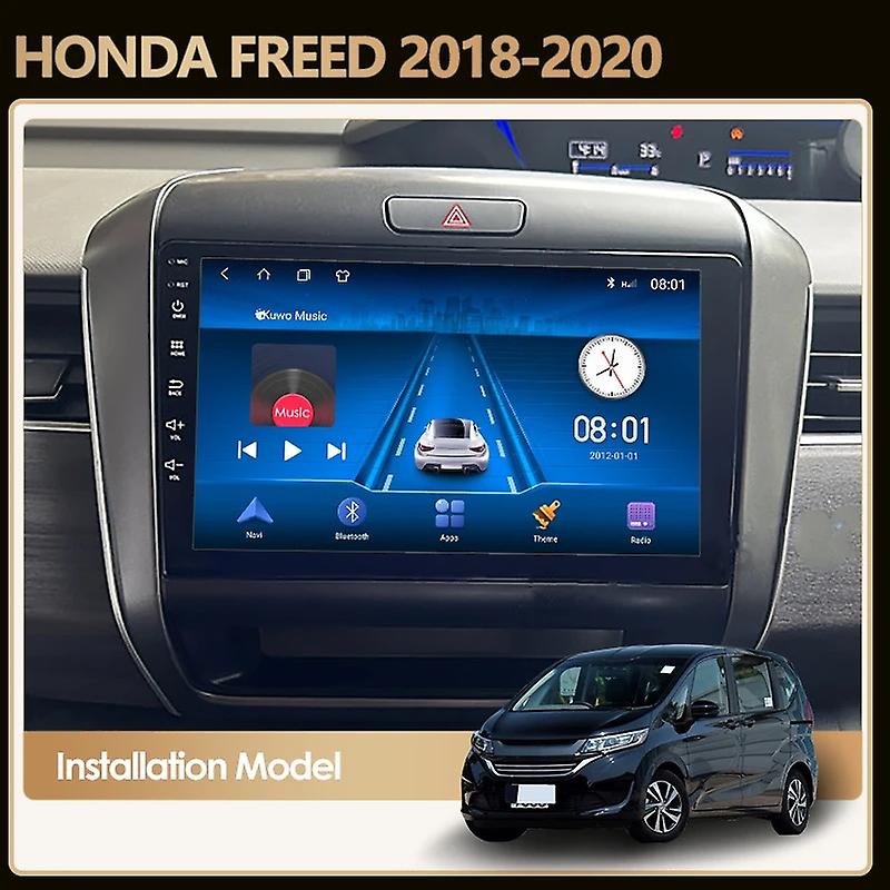 Android 12 Carplay Car Radio for Honda Freed 2 2016 - 2020 Multimedia Video Player 2 Din GPS Stereo