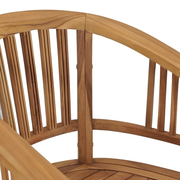 vidaXL Patio Chairs 2 pcs Solid Teak Wood