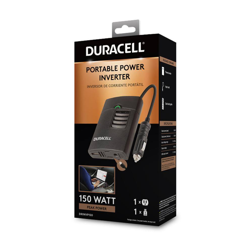 Duracell 150-Watt Portable Power Inverter DRINVP150