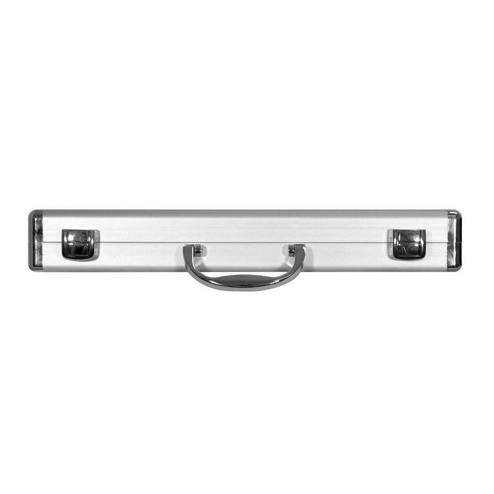 Cases By Source 10.50 in. Smooth Aluminum Portfolio Tool Case in Silver SVP1292-180