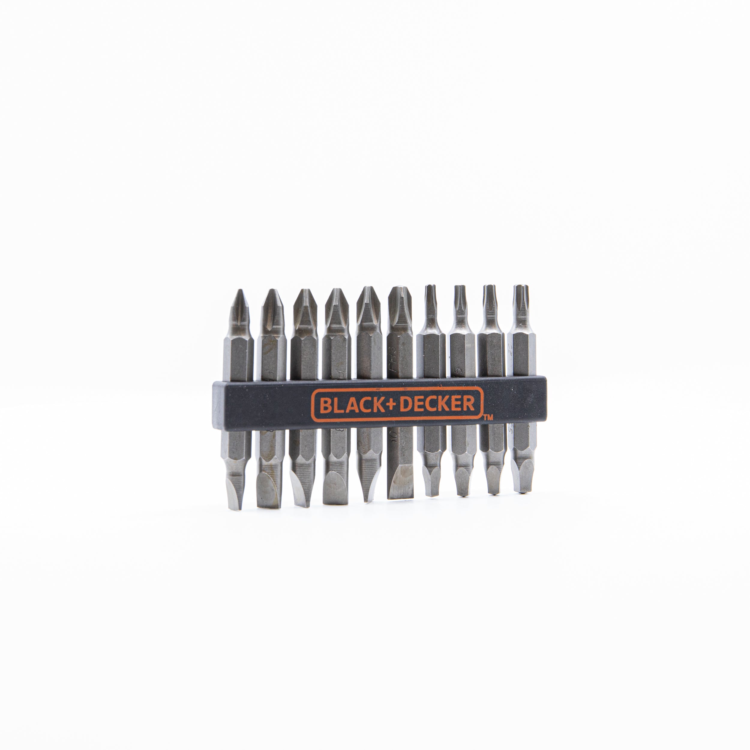 Screwdriver Bit Set, Double Ended, 10-Piece