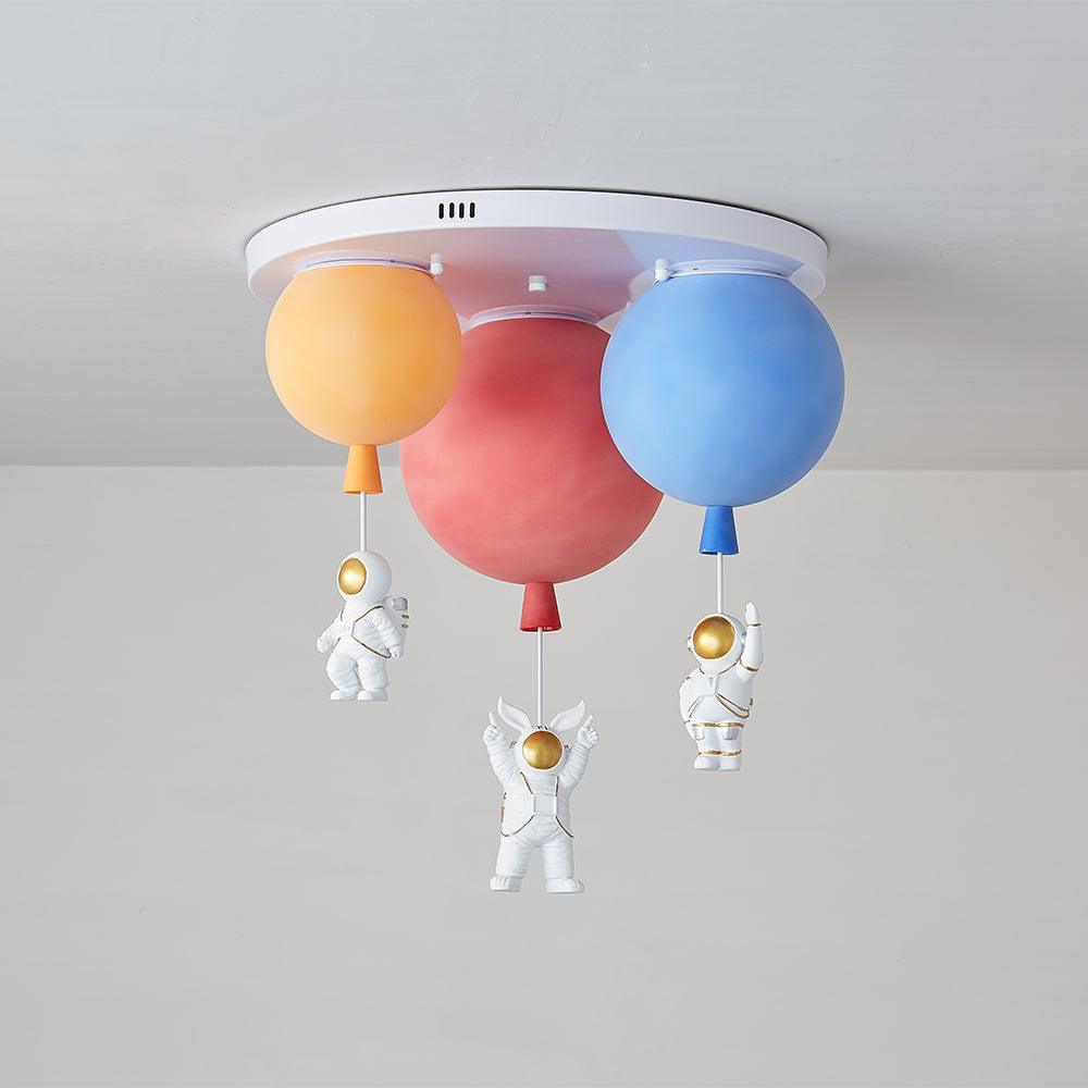 Frosted Balloon Combination Ceiling Lamp