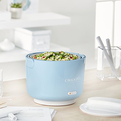 Used Crock-Pot 24-Ounce Lunch Crock Food Warmer，  Blue