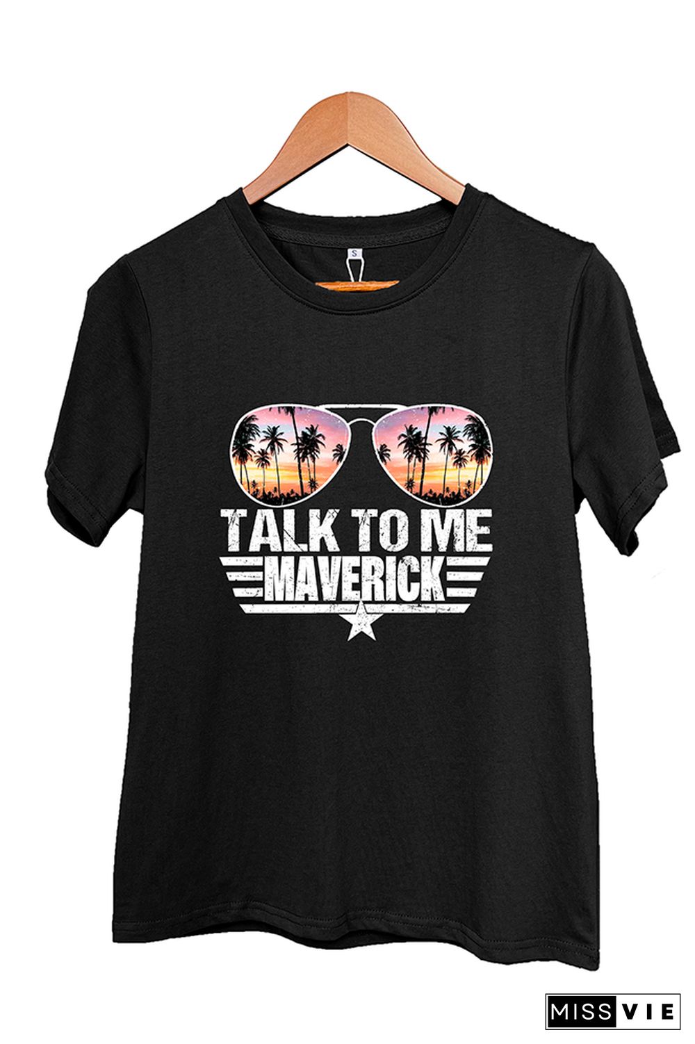 Talk To Me Goose Graphic Tee Short Sleeves Wholesale