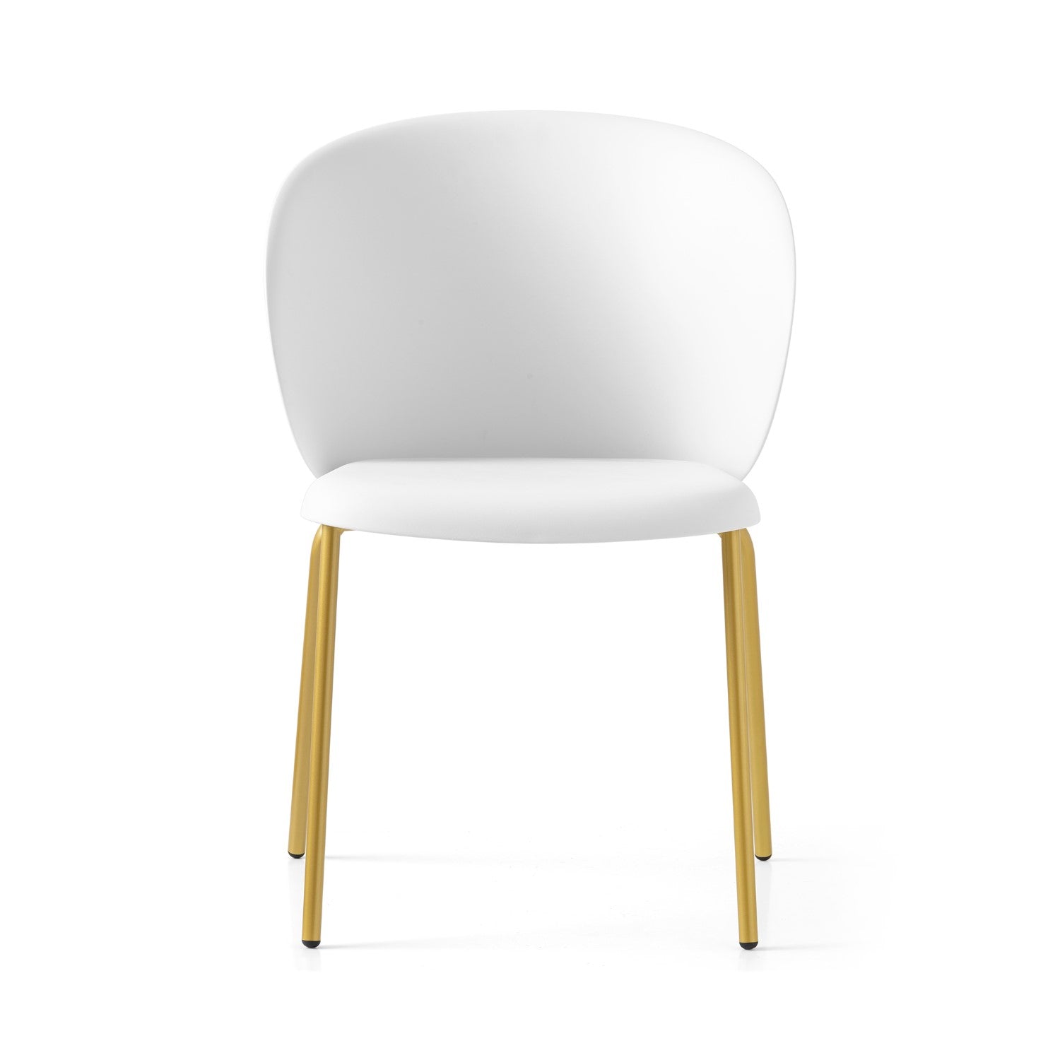 Tuka Indoor/Outdoor Painted Brass Leg Chair