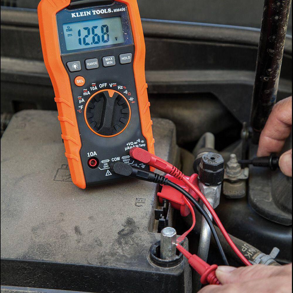 Klein Tools 600V Auto Ranging Digital Multimeter MM400