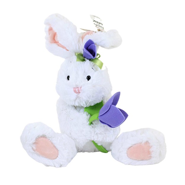 Plush Tulip Bunny One Plush Bunny 13 0 Inches Rabbit Easter He10475 Polyester White