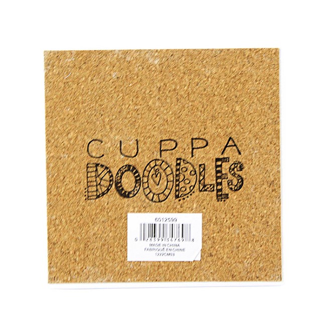 Tabletop Teacher Cuppa Dooddles Coaster One Coaster 4 Inches Our Name Is Mud 6012599 Stoneware Multicolored