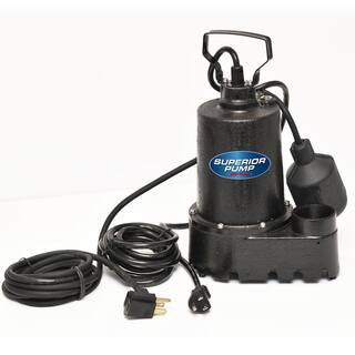 Superior Pump 92331 13 HP Submersible Cast Iron Sump Pump 92331