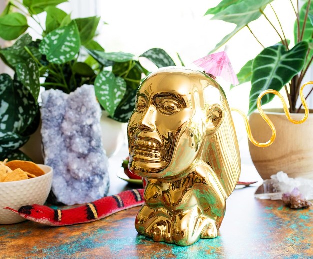 Beeline Creative Geeki Tikis Indiana Jones Golden Idol Ceramic Mug Holds 24 Ounces