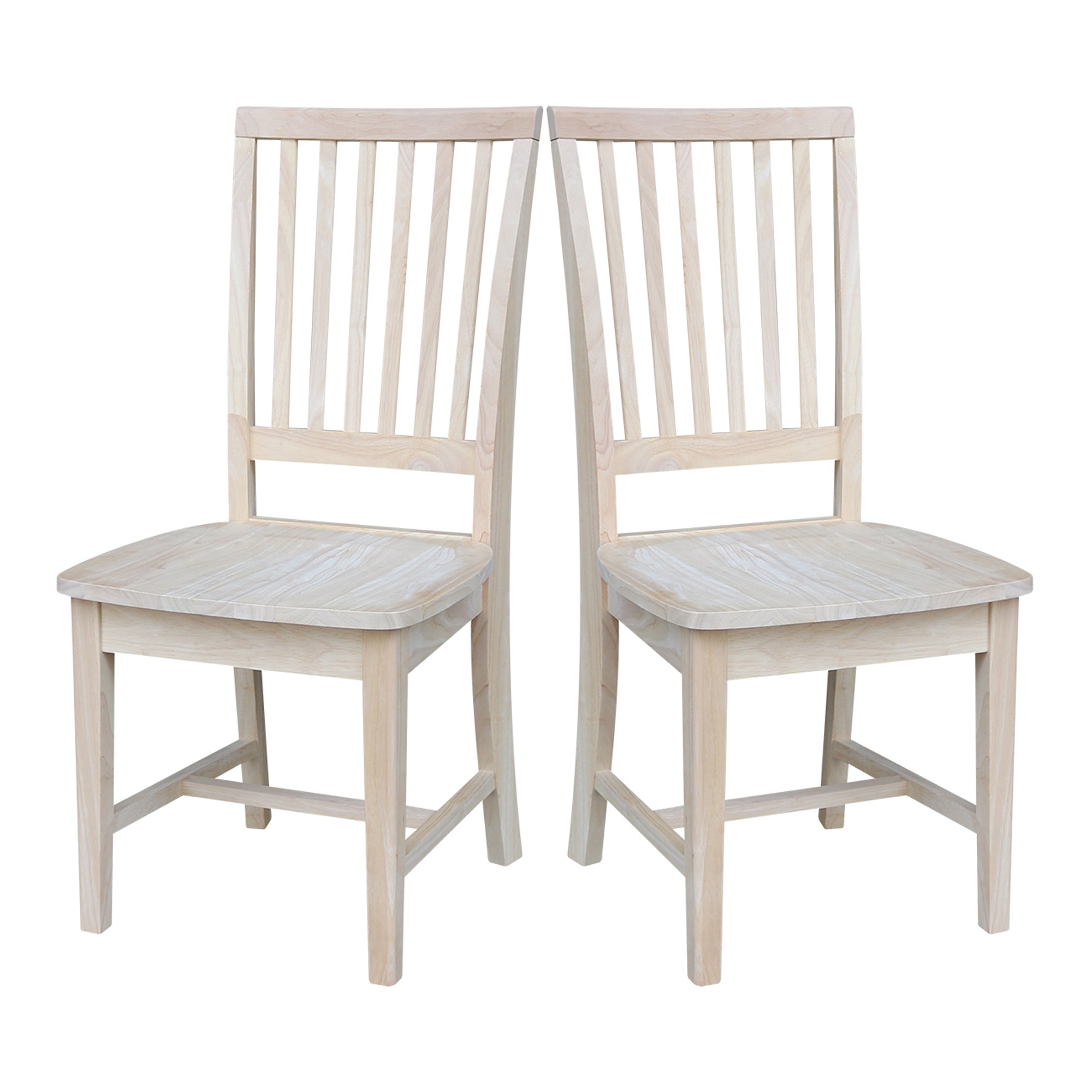 International Concepts Branford Mission Side Dining Chair - 2 Chairs