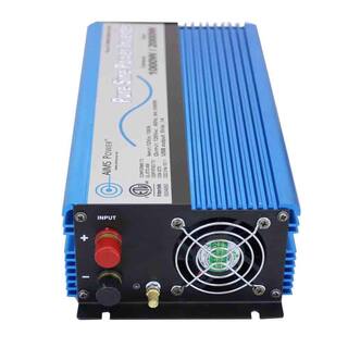 AIMS POWER 1000 Pure Sine Inverter 12-Volt DC to 120-Volt AC ETL Listed to UL 458 PWRI100012120S