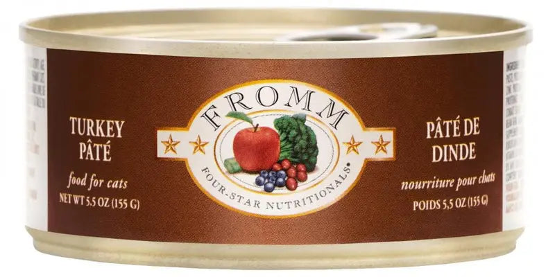 Fromm Four Star Turkey Pate Canned Cat Food;