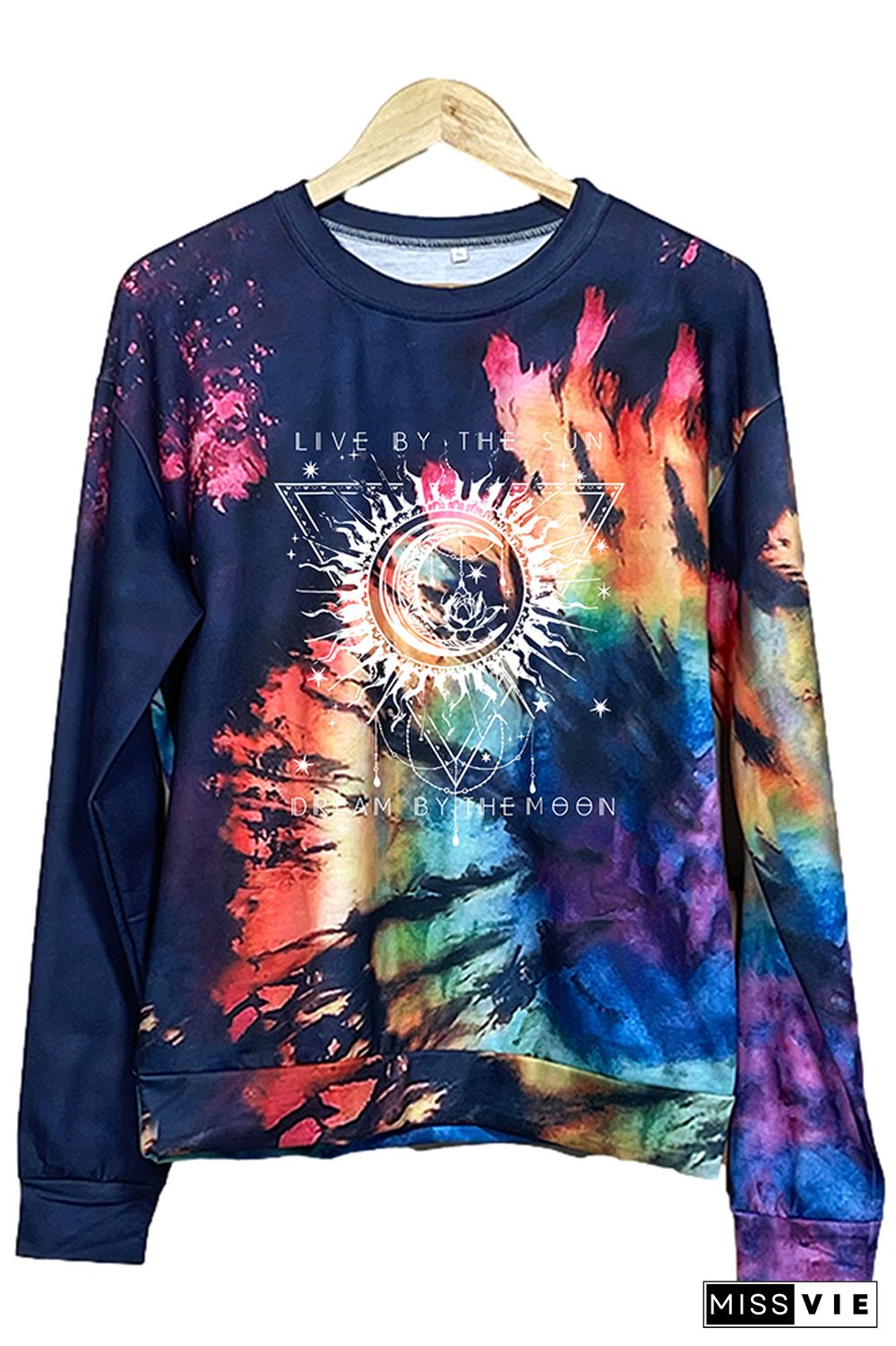 Live By The Sun Dream By The Moon Sweatshirt Women Wholesale