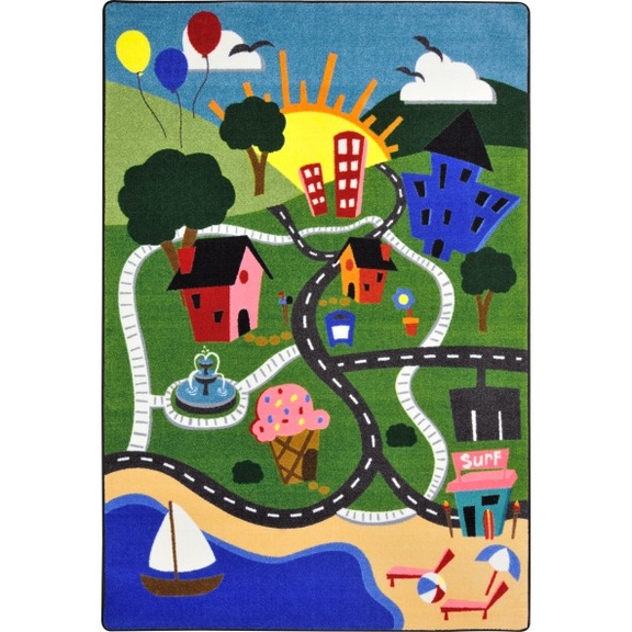 Joy Carpets 1868 Happy Town Rug