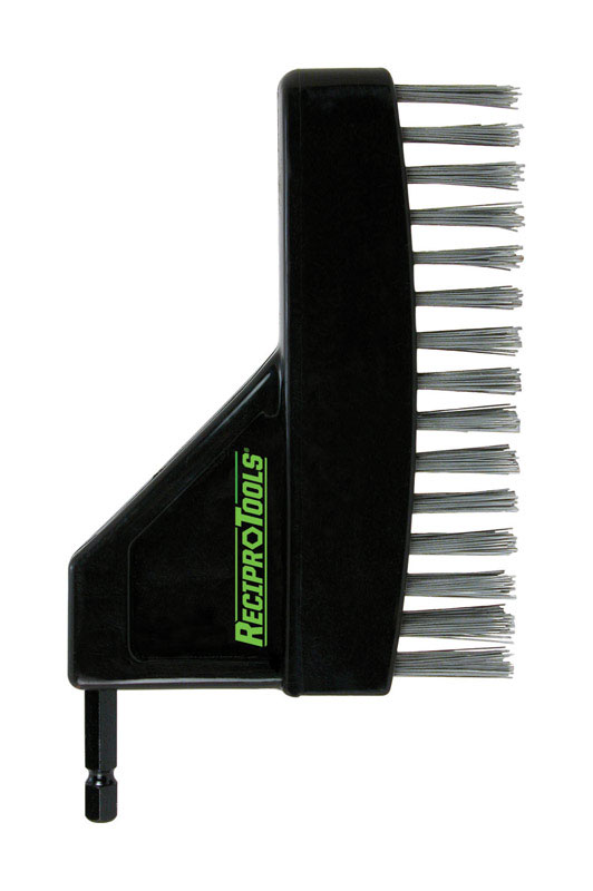 ReciproTools 4-1/4 in. Stainless Steel Offset Brush 1 pk