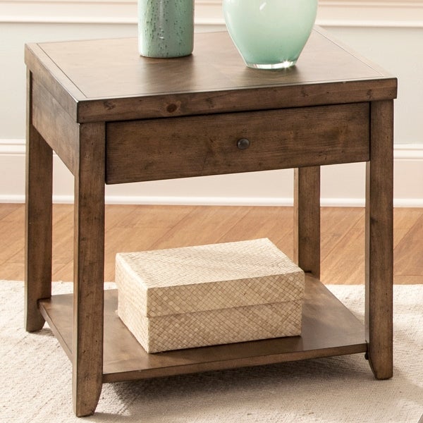 Mitchell Nutmeg 3 Piece Set (1-Cocktail 2-End Tables)