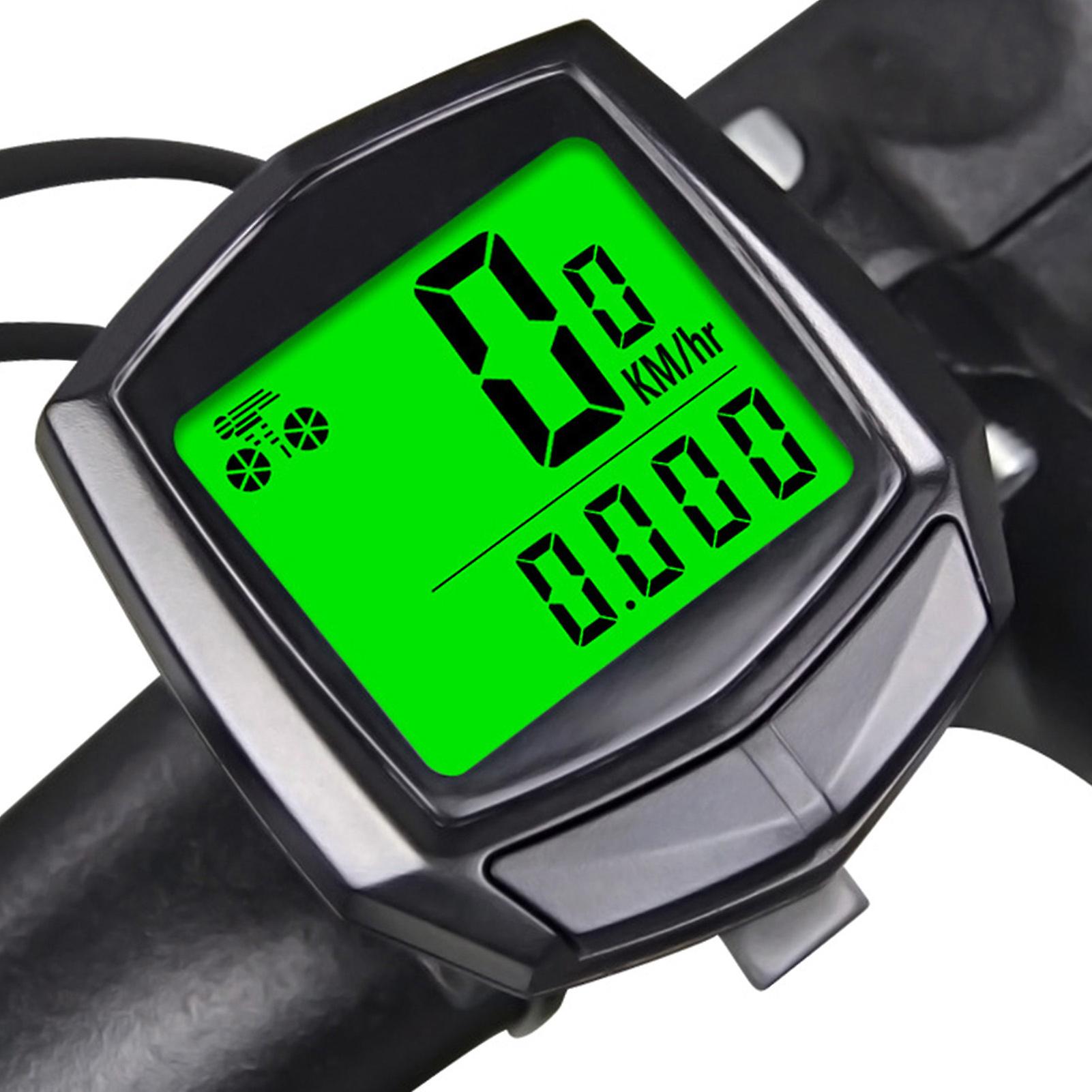 Bike Speedometer， Bicycle Speedometer Cycle Bike Odometer With Lcd Display Accurate Speedometer