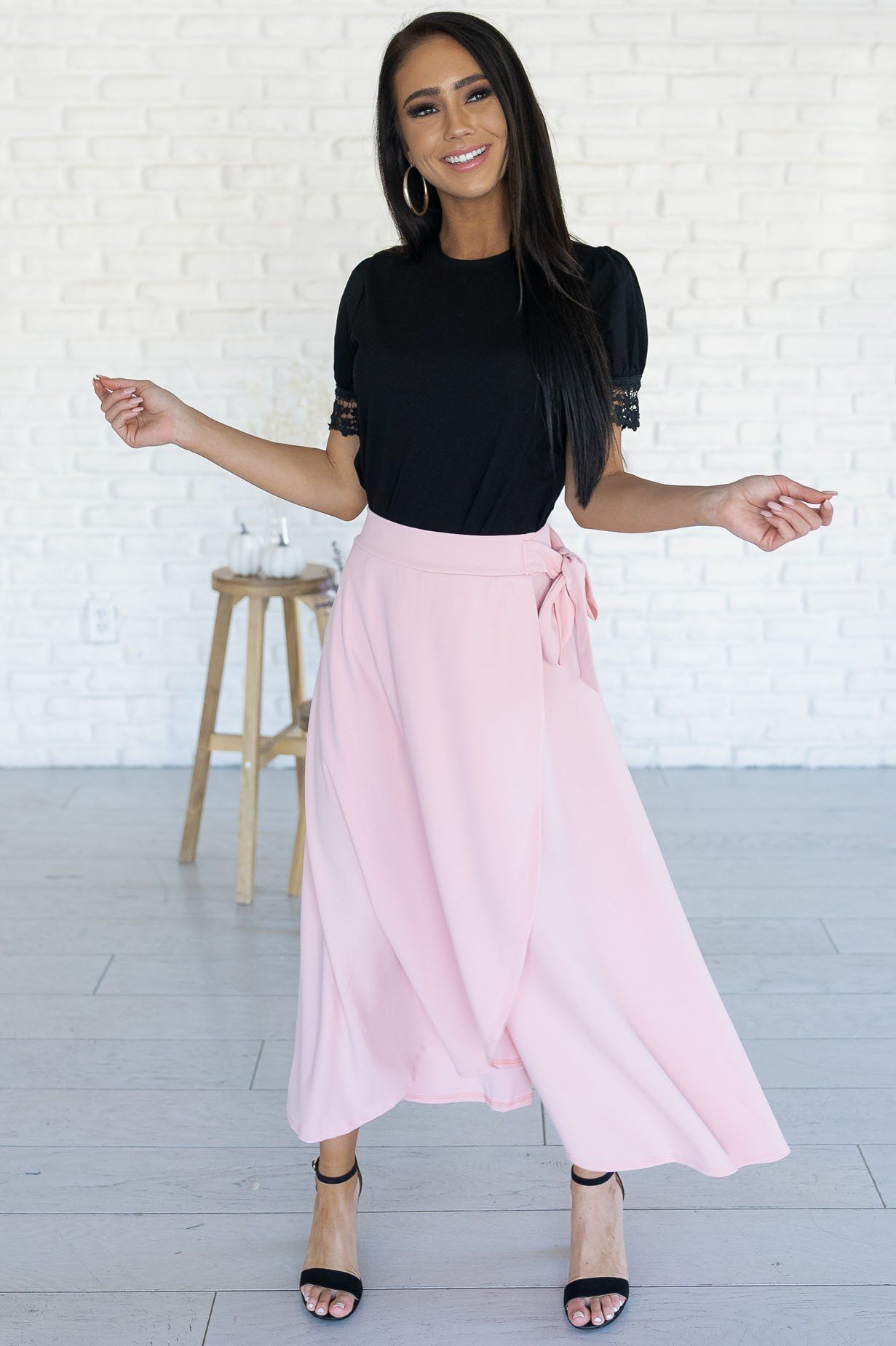 Stand By Our Love Modest Circle Skirt