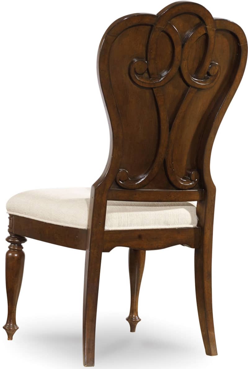 Hooker Furniture Rich Traditional Mahogany Dining Room Leesburg Upholstered Side Chair