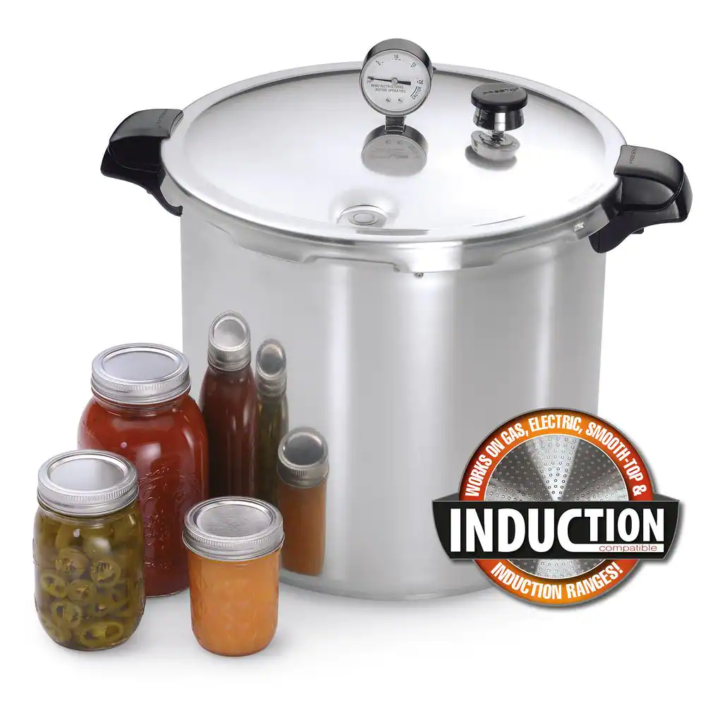 Presto 23 qt. Aluminum Pressure Canner With Rack