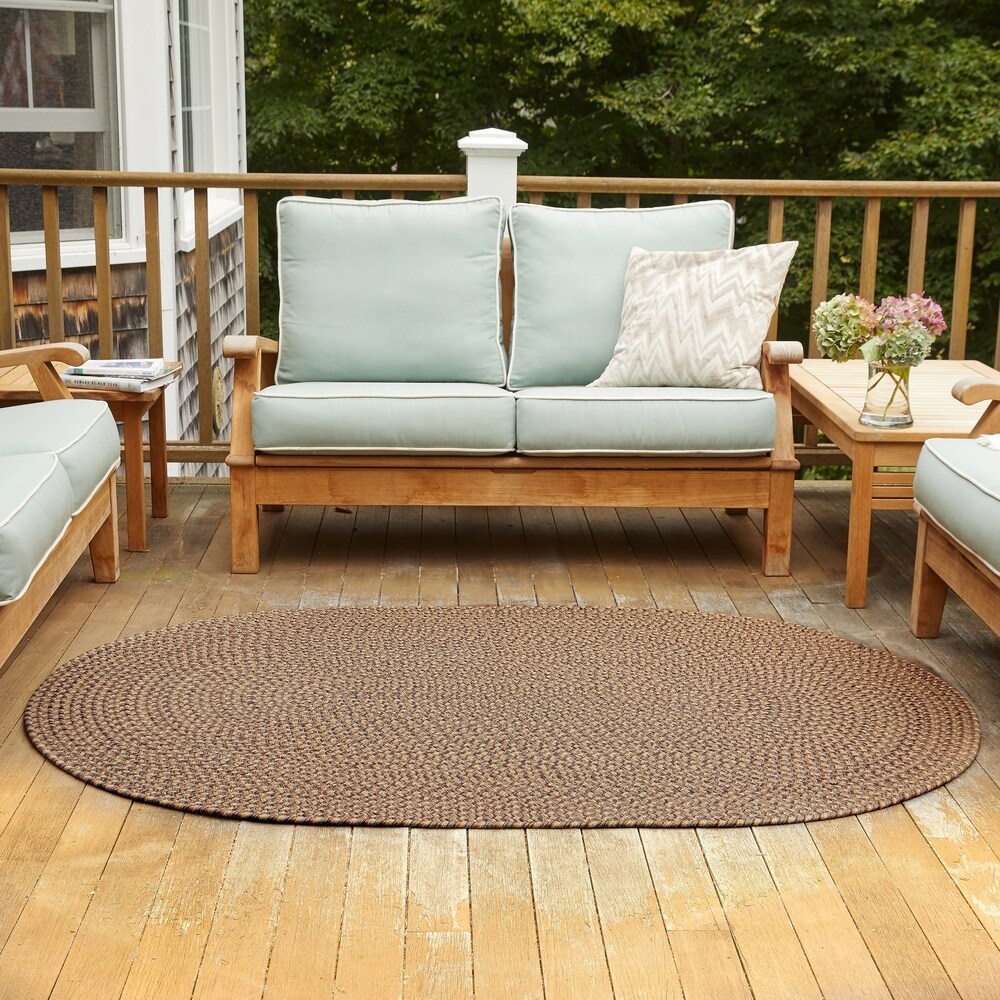 Rhody Rug Lexington Tweed Indoor/Outdoor Braided Rug