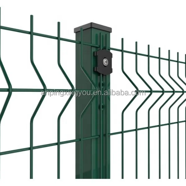 Factory Galvanized PVC Steel Welded Curved 3d Wire Mesh Fence 3d wire mesh fence panels for custom garden home 3D fence