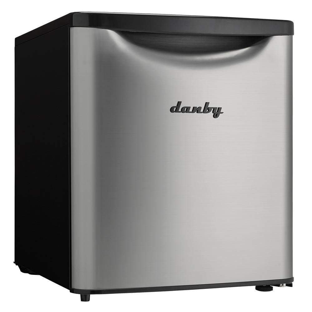 Danby 1.73 cu. ft. Mini Fridge in Spotless Steel DAR017A3BSLDB